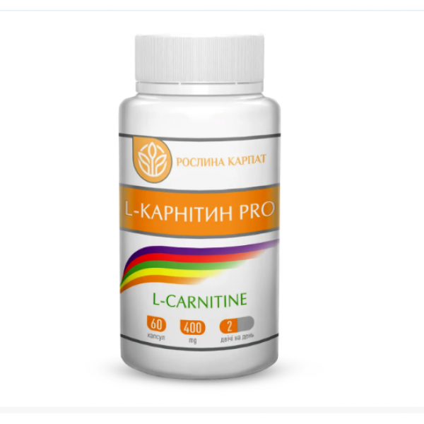 L- Карнітин Pro 60 кап .Рослина Карпат