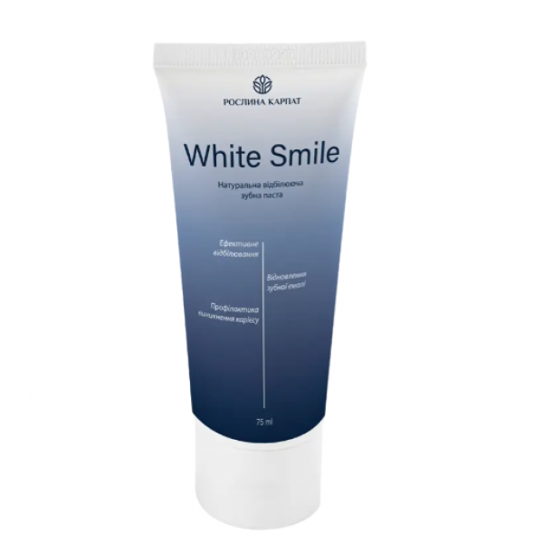 Зубна гель- паста White Smile 75 мл.