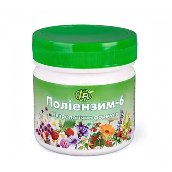 Поліензим - 6: Неврологічна формула Грин віза 280 гр