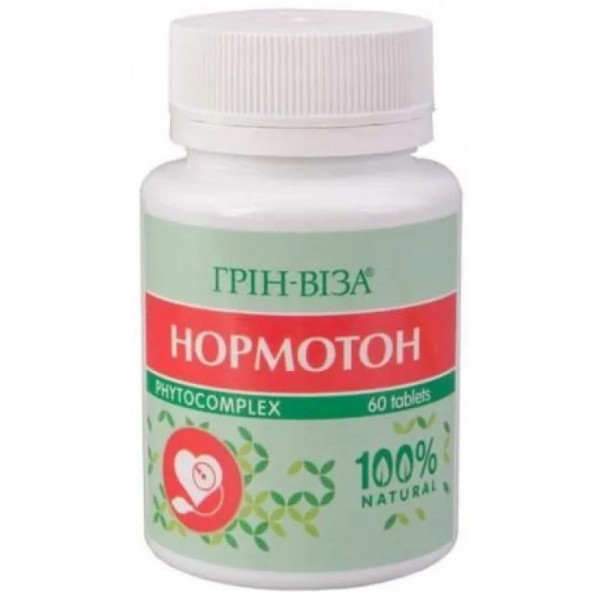 Нормотон (гіпертонічна хвороба, крихкість судин, варикозне розширення вен, тромбофлебіт
