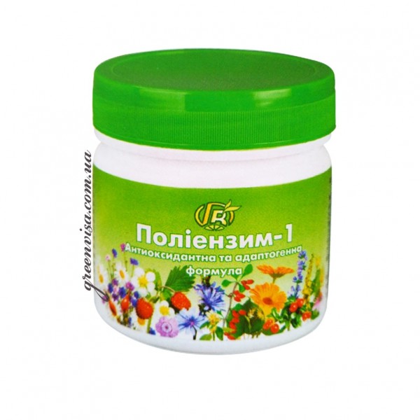Адаптогенна і антиоксидантна формула Поліензим-1 280 г